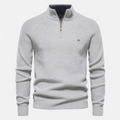 Dorevelle | Herren Baumwoll-Reißstrickpullover – Elegante Strickmode für die Saison