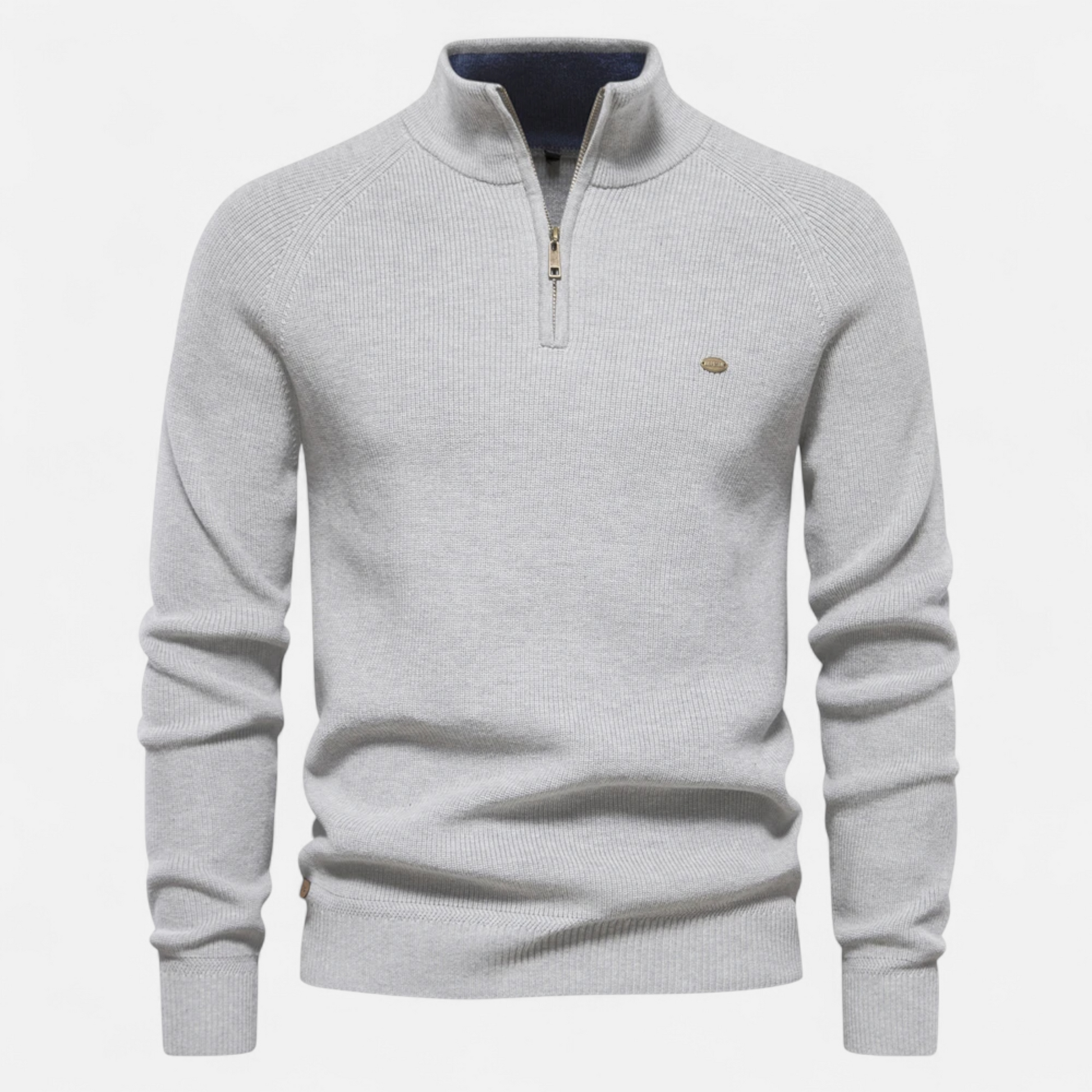 Dorevelle | Herren Baumwoll-Reißstrickpullover – Elegante Strickmode für die Saison