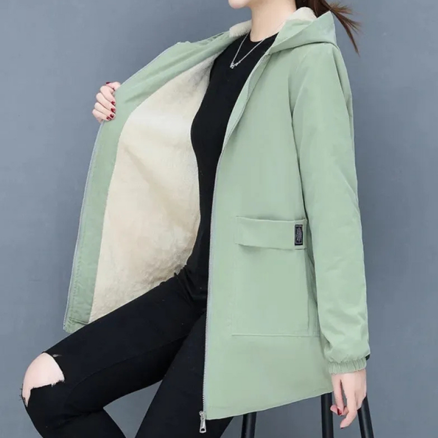 Kaleia – Comfortable and Stylish Hooded Jacket for Women