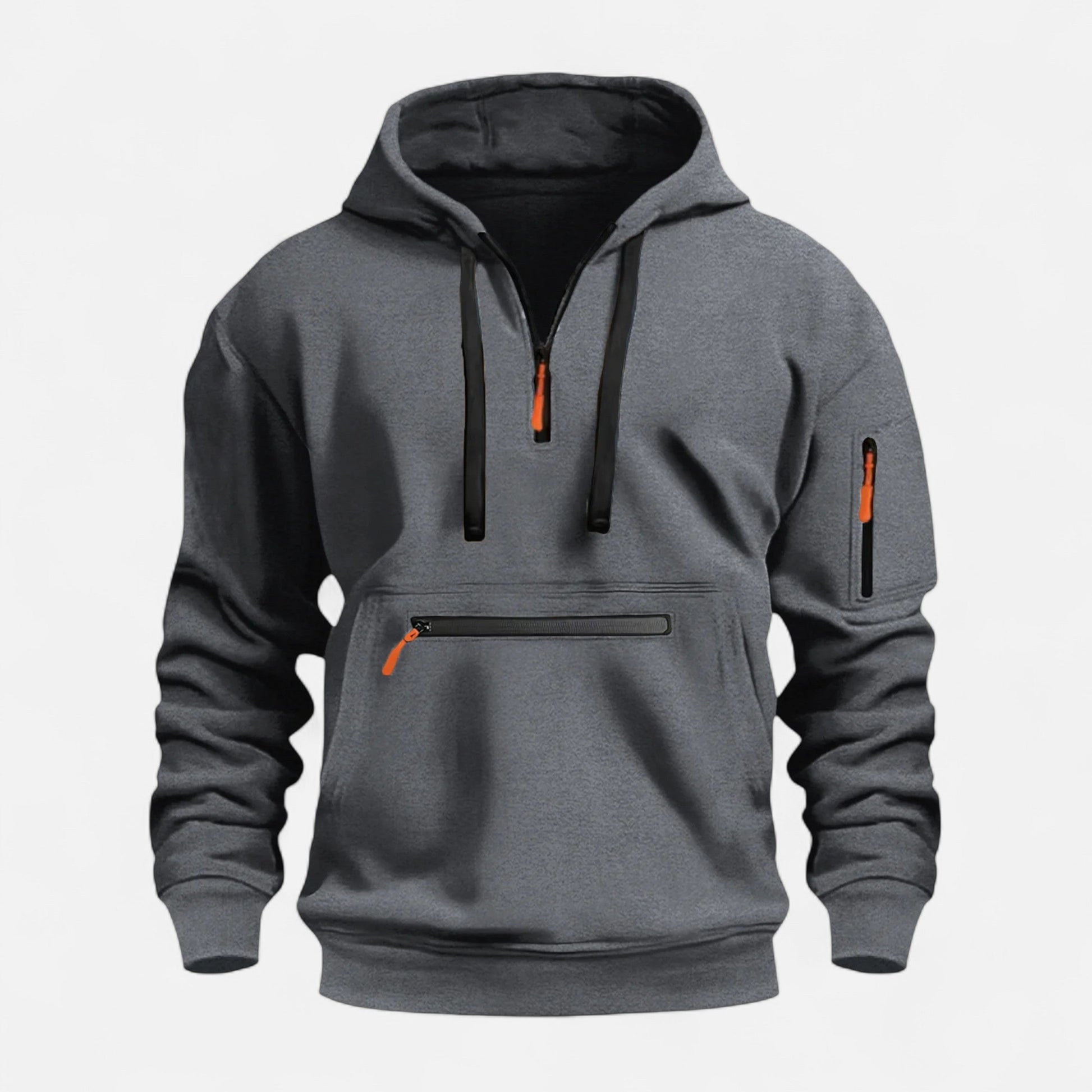 Dorevelle Herren Kapuzenpullover – Heritage ZIP Sweater für stilvolle Gemütlichkeit
