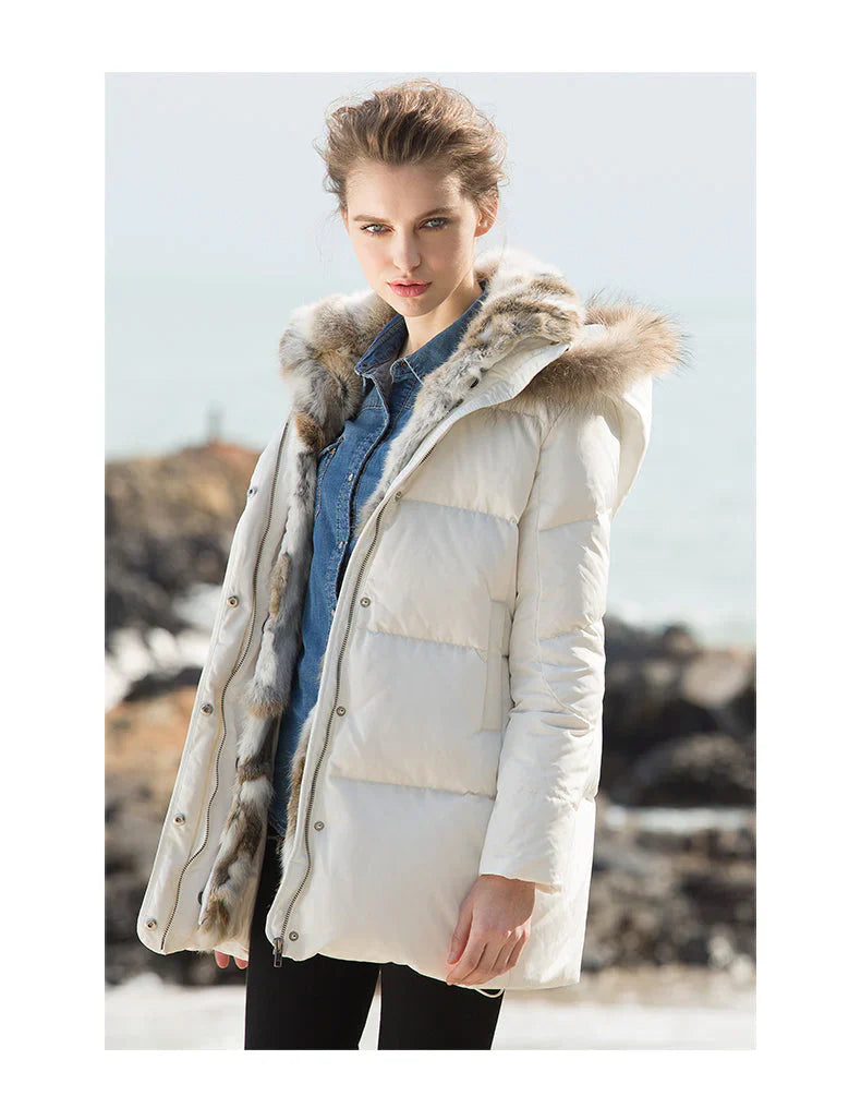 Herminy Women's Winter Parka Jacket for Optimal Warmth and Style