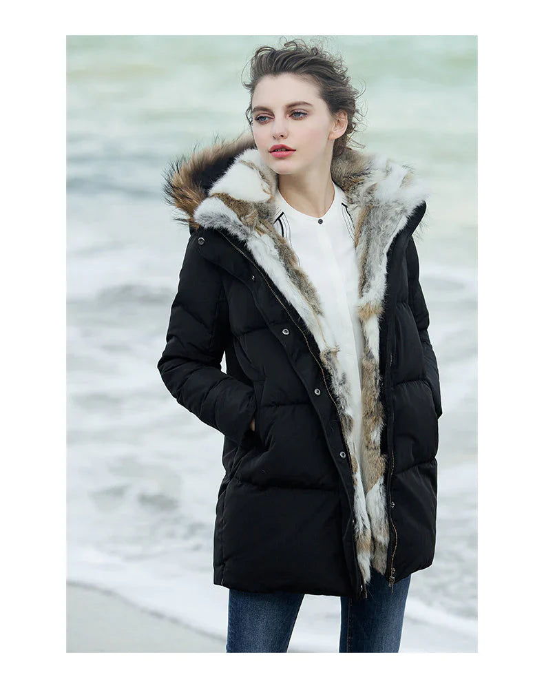 Herminy Women's Winter Parka Jacket for Optimal Warmth and Style